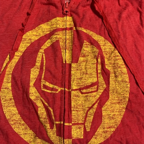 iron man marvel zip up hoodie sweater - Picture 3 of 4
